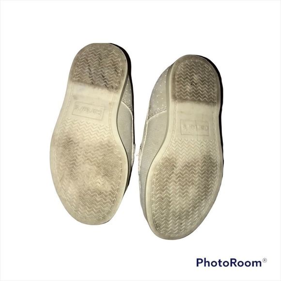 CARTER’S khaki loafers loafer boat shoes slip on shoes moccasins size 8 toddler - Picture 5 of 6